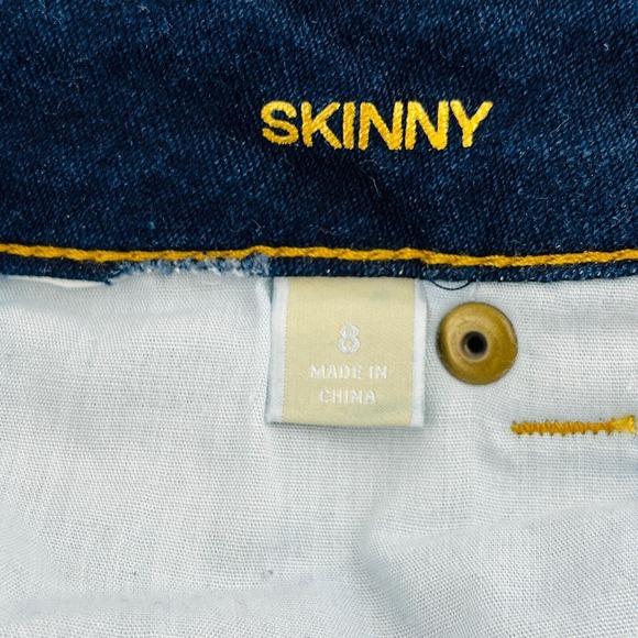 Womens 8‎ Michael Kors Skinny Jeans Dark Wash Stretch Denim 29" Inseam - Picture 6 of 6